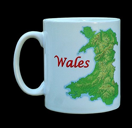 Welsh Map and Anthem Mug