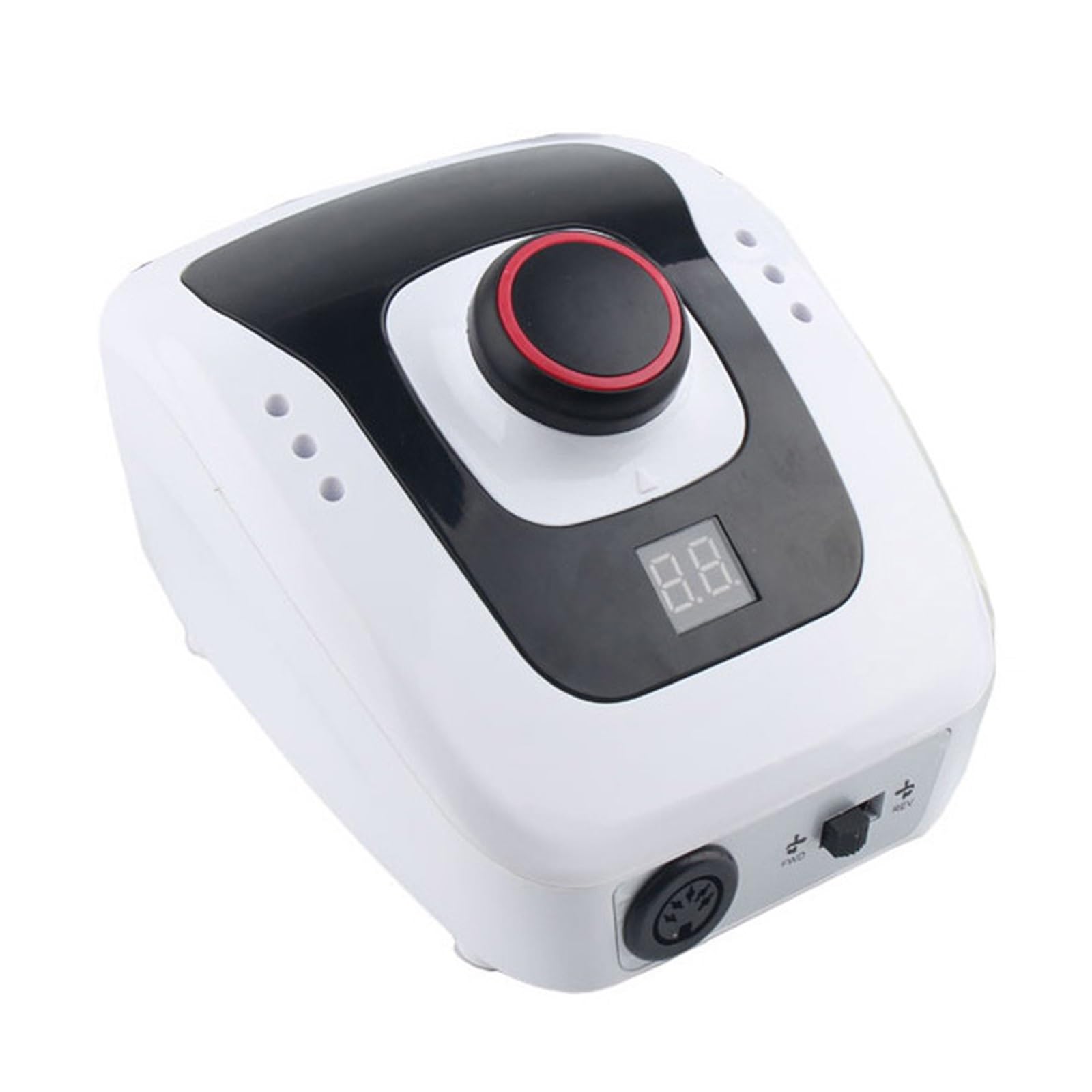 Torno para Uñas, Taladro eléctrico de uñas de 35000 RPM, juego de taladro de manicura y pedicura, pulido de salón de uñas, fresas, taladro de uñas de mano izquierda
