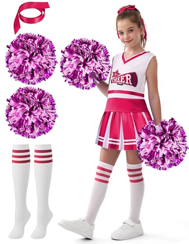 Disfraz de Animadora para Niñas Talla Mediana miniatura 3