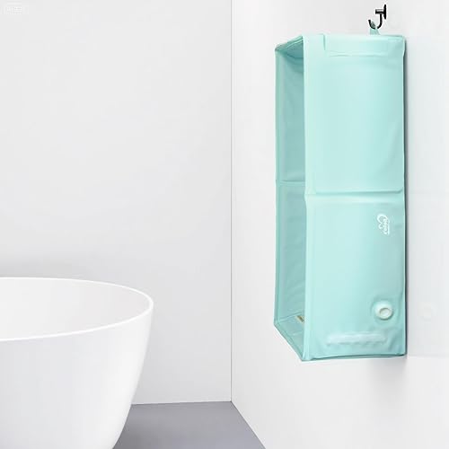 Miniatura 6 de Bella's Friends Bañera plegable para bebé, bañera de viaje para bebé, plegable y portátil, fácil almacenamiento, estructura reforzada, ligera