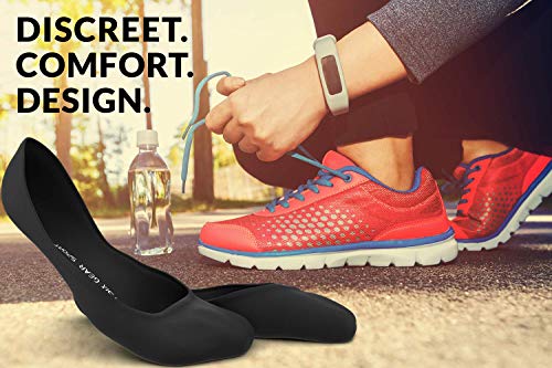 Physix Gear No Show Socks Women & Men, Low Cut Non-Slip Thin Liner, Hidden Nonshow socks for Flats, Casual, Athletic3