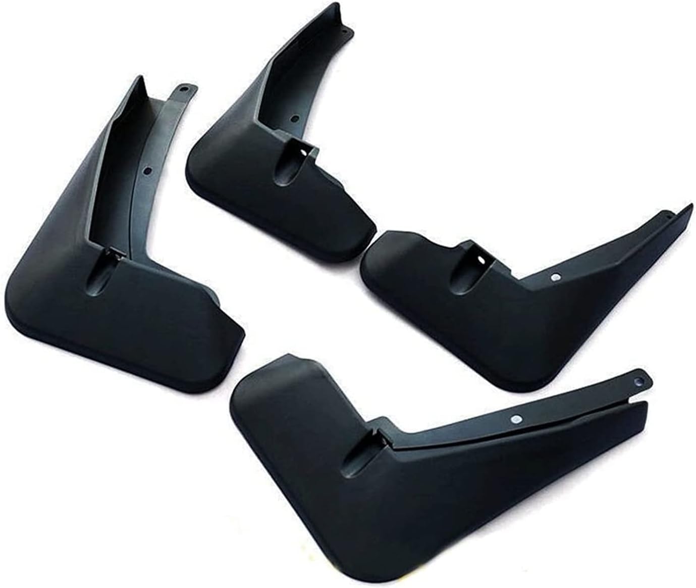 RSCBB 4 Pcs Car Mud Flaps Splash Guards for Volkswagen VW Tiguan 2016 2017, Easy Installation Mudguards Front Rear Mud Flaps Splashproof Waterproof Car Accessories