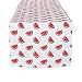 DII CAMZ11296 Table Runner, Spilll Proof and Waterproof for Outdoor or Indoor Use, Machine Washable, 14x72, Watermelon