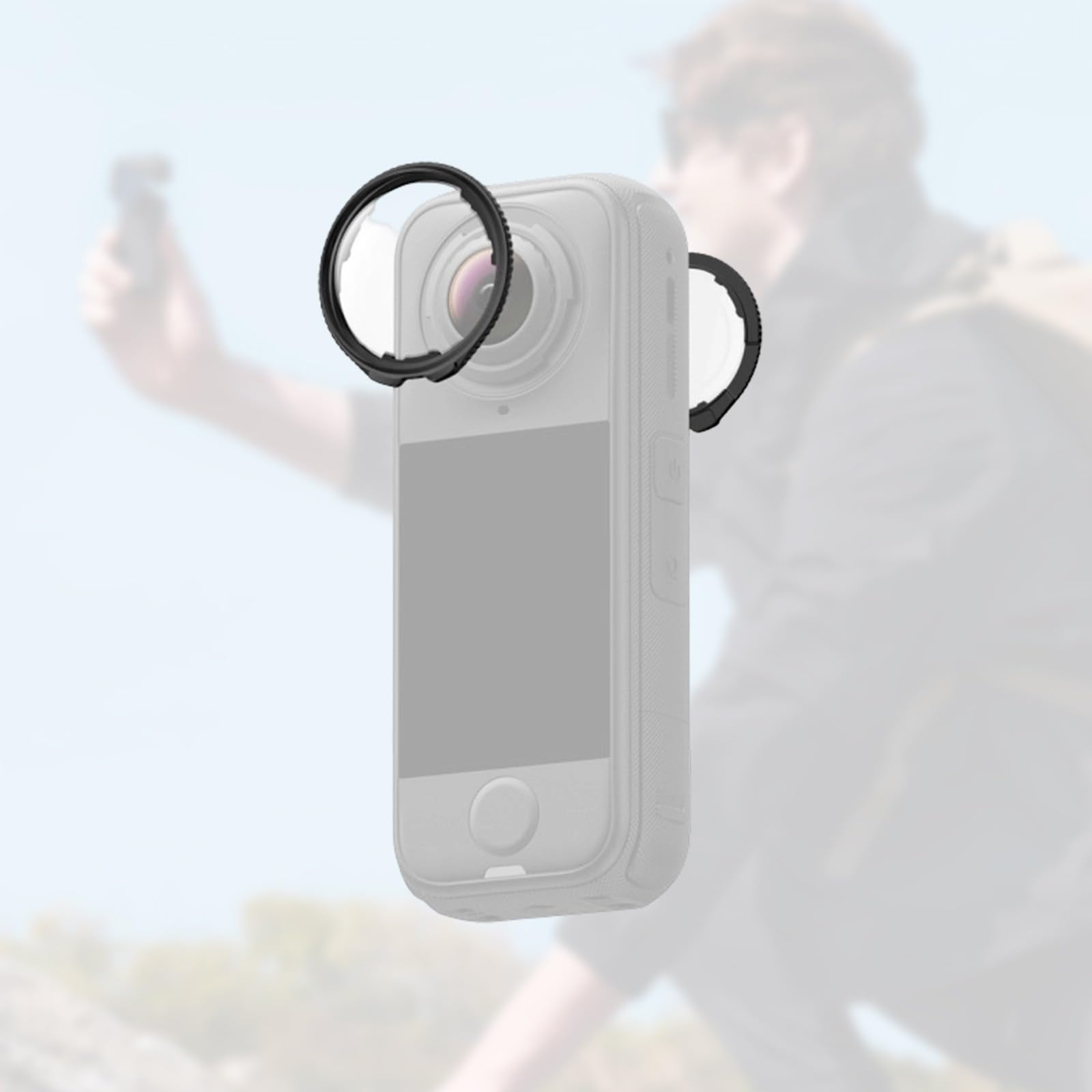 Ottica Protezione per Fotocamera in Vetro per Trasparenza Antipolvere Protezioni Impatti Accessorio Protezioni Fotocamera Professionale