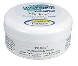 Gluten-Free Savonnerie Pit Stop Deodorant and Body Powder 3.5 oz tub with puff