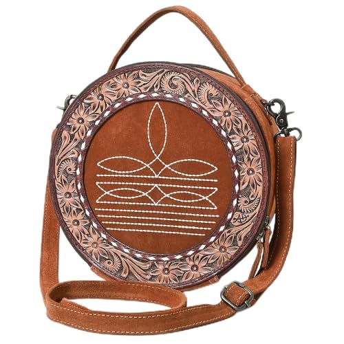 American Darling Canteen Bag Beautifully Suede Leather women bag Handbag