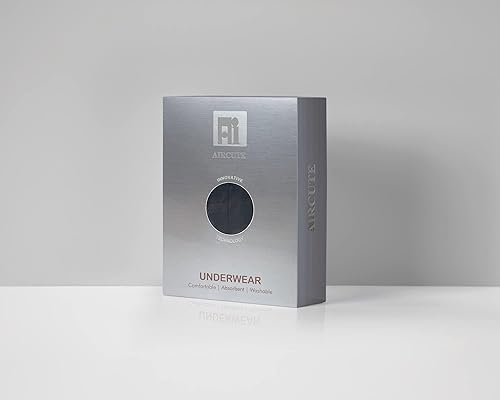 Miniatura 7 de AIRCUTE Ropa interior absorbente lavable para incontinencia urinaria para hombres, calzoncillos tipo bóxer regulares para fugas moderadas de la