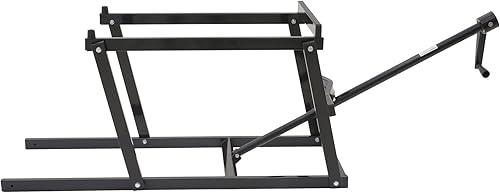 Miniatura 4 de Black Ice Exclusivo elevador y soporte de trabajo para motos de nieve de lujo, capacidad de 700 libras