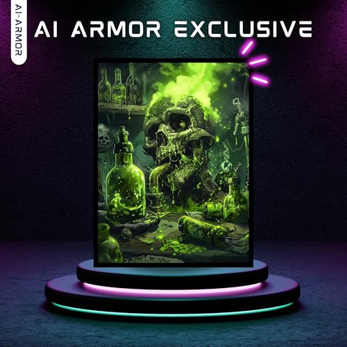 (Green Toxic Poison) - 100ct Matte TCG/MTG Card Art Sleeves by Ai Armor