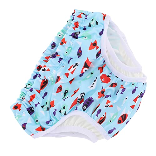 FUNNETOYU Pañal Bañador Reutilizable para Niña Pantalones de Entrenamiento para Natación Transpirable y Lavable Cómodo para Playa y Piscina