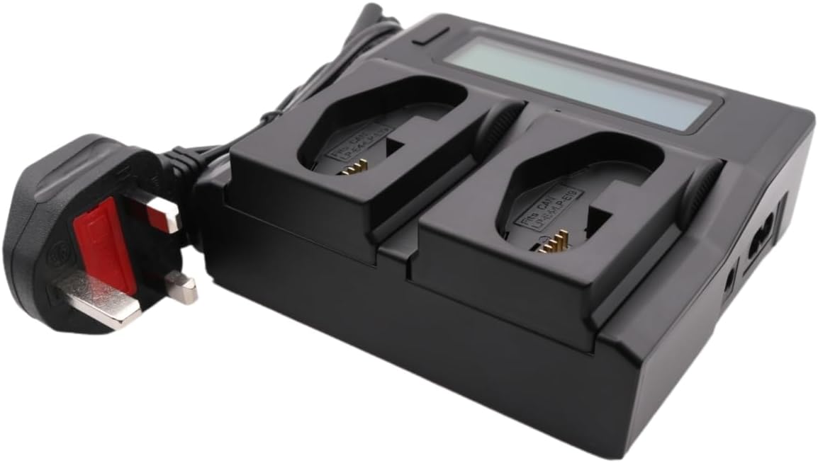 Quick/FAST LCD-Screen Battery Pack Charger for Canon LP-E19 LPE19 LP-E4,LP-E4N LC-E19 EOS 1D C, 1DX Mark III 3; EOS-1D EOS-1DS Mark III IV 3 4,EOS-1DX Mark II 2 Camera