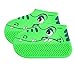Lemmy wasserdichte einmalig Silikon Überschuhe Kinder,Überziehschuh Kinder,Schuhüberzieher Kinder,waschbar,rutschfest. Geeignet für Regen,Schnee,Schlamm, Sand, (Krokodile, Größe21/22/23)