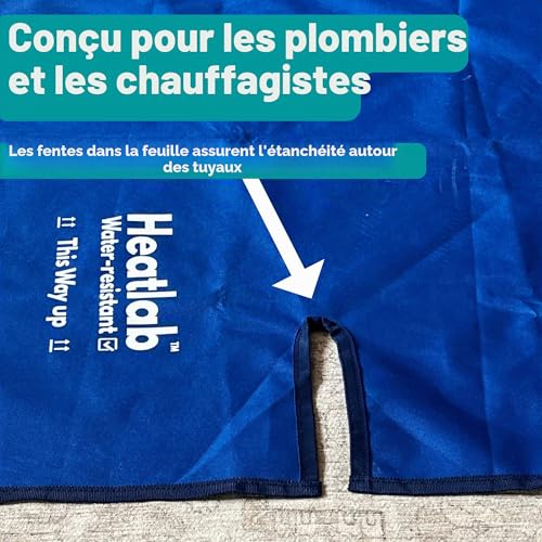 Protection de sol plomberie pour éviter les fuites d eau de chaudière