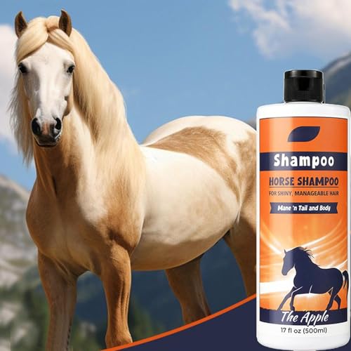 Solution de bain de douche Mane and Tail pour le pansage au box