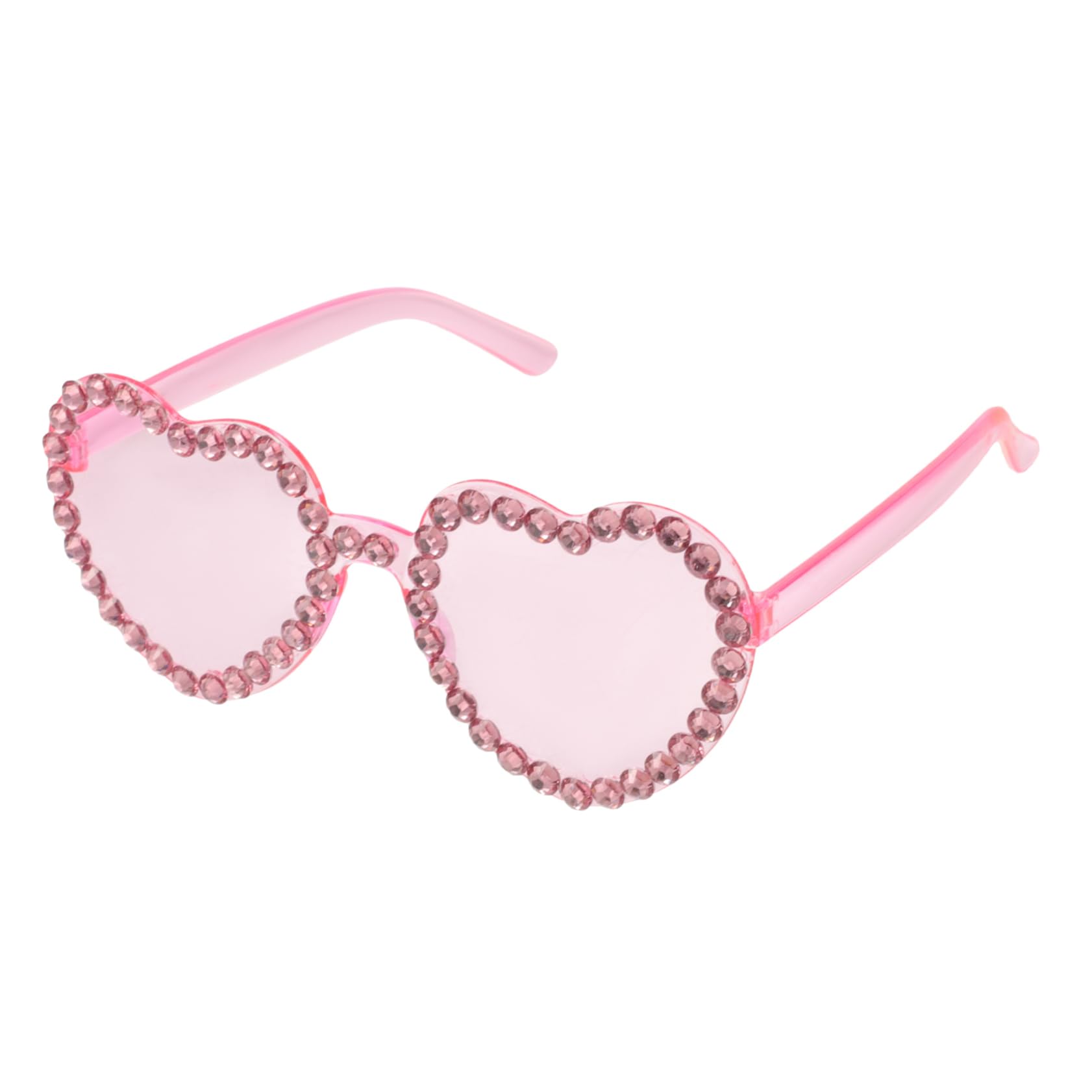 FRCOLOR Funny Sunglasses Heart Shape Creative Party Costume Accessory for Couples