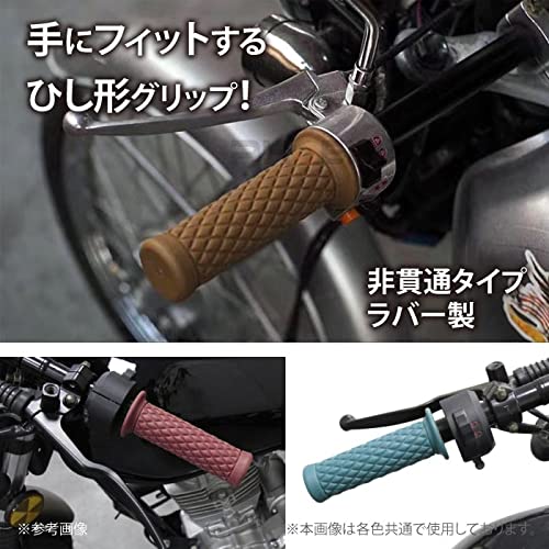 Amazon | ヴィンテージ ハンドル グリップ 22mm 7/8 非貫通