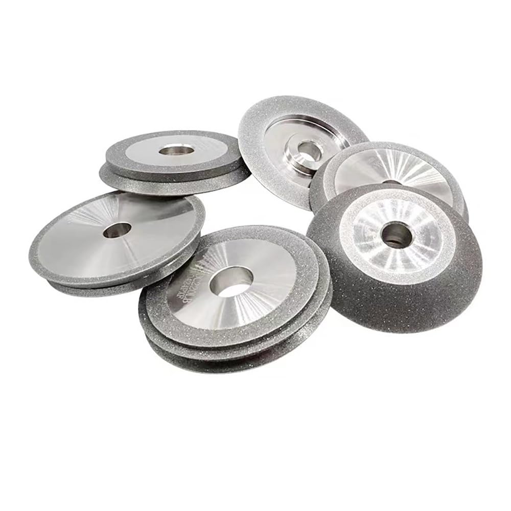 Ściernica CBN I SDC 78 Mm – Ziarnistość 230 Do Ostrzałki Do Wierteł Z13-2, 13B, 20G – Tarcza Wymienna Do Węglika I Stali HSS (1 Szt.)(CBN230,MR-13Q)