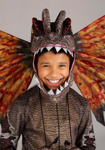 Disfraz infantil Dilophosaurus dinosaurio deluxe Large miniatura 6