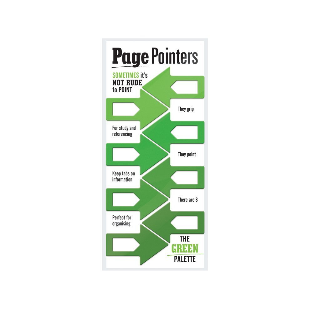 IF Page Pointers Page Markers - Green, 32006