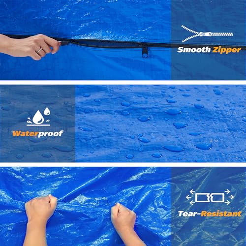 Sacs à matelas de déménagement double étanche avec 8 poignées