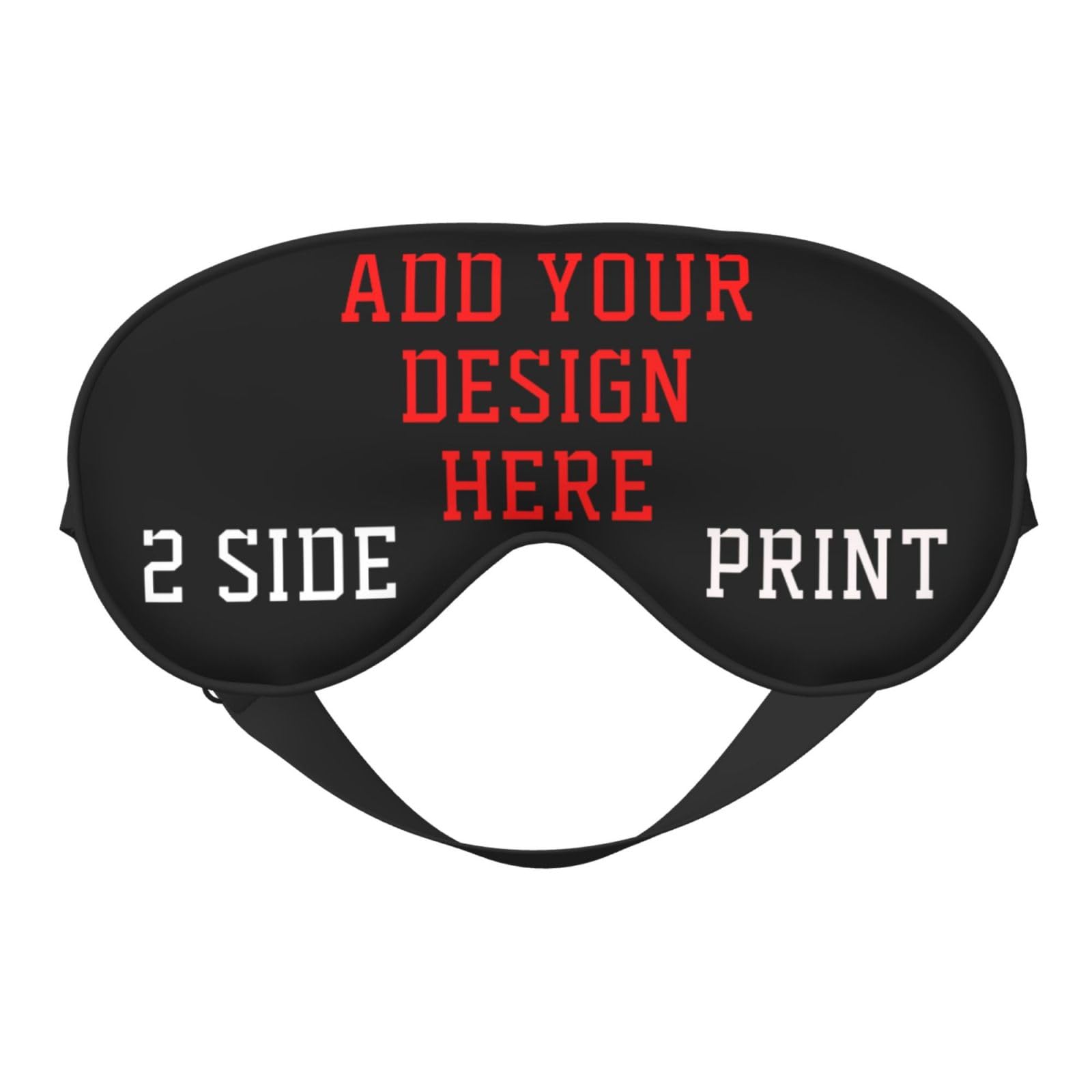 Custom Sleep Mask for Women Personalized Eye Mask Put Your Photo Indoor Outdoor Camping Travel Yoga Great Gifts Birthday Anniversaries Valentine Day