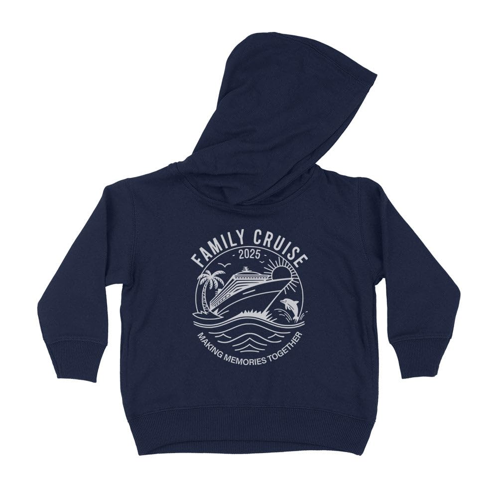 2025 Family Cruise Kids Hoodie Sweatshirt Toddler 2T Navy