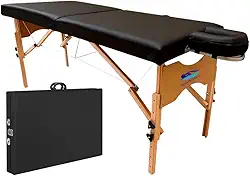 Maca Dobrável Madeira RA01 300kg Preto