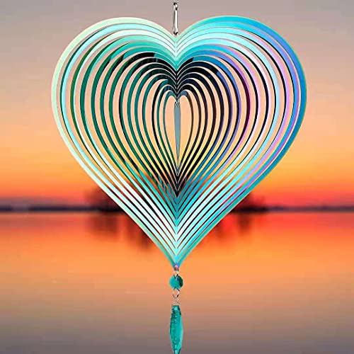 Wind Spinner, Hanging Wind Sculptures,Wind Spinners for Yard and Garden Decor,Yard Decorations Outdoor,Hanging Art Ornaments for Garden Yard Balcony...