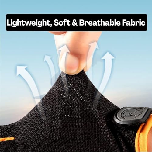 Image of Gym Gloves for Woman, Shock Absorption Half Finger Weightlifting Gloves with Anti-Slip Grip | Liquid Silicone Pad | Breathable & Lightweight | for Gym & Cycling | Wrist Support