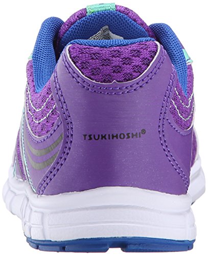 TSUKIHOSHI 3583 DASH Lace-Up Machine Washable Child Sneaker Shoe with Wide Toe Box and Slip-Resistant, Non-Marking Outsole - For Toddlers and Little Kids, Ages 1-83