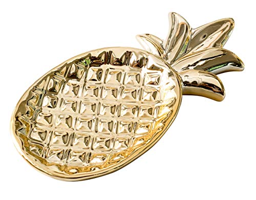 Jojuno Ceramic Plate Jewelry Tray Jewelry Ring Dish Organizer for Keys Phone Jewelry