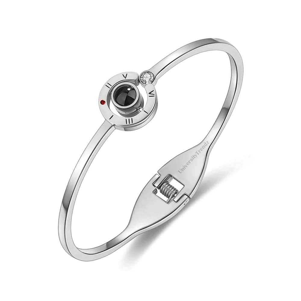 See full amazon price history chart for University Trendz I Love You 100 Languages Projection Bracelet for Girlfriend & Lover Valentines Gift (Silver) University Trendz I Love You 100 Languages Projection Bracelet for Girlfriend & Lover Valentines Gift (Silver) (B093HZ6C5K) Amazon Price History, Amazon Price Tracker