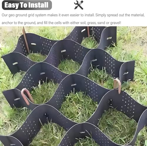 Stabilisateur de gravier pour allée carrossable 6x7 m - 7