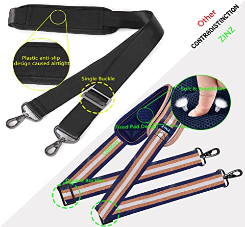 Image of ZINZ Bag Shoulder Strap, Padded Adjustable Shoulder Strap Replacement