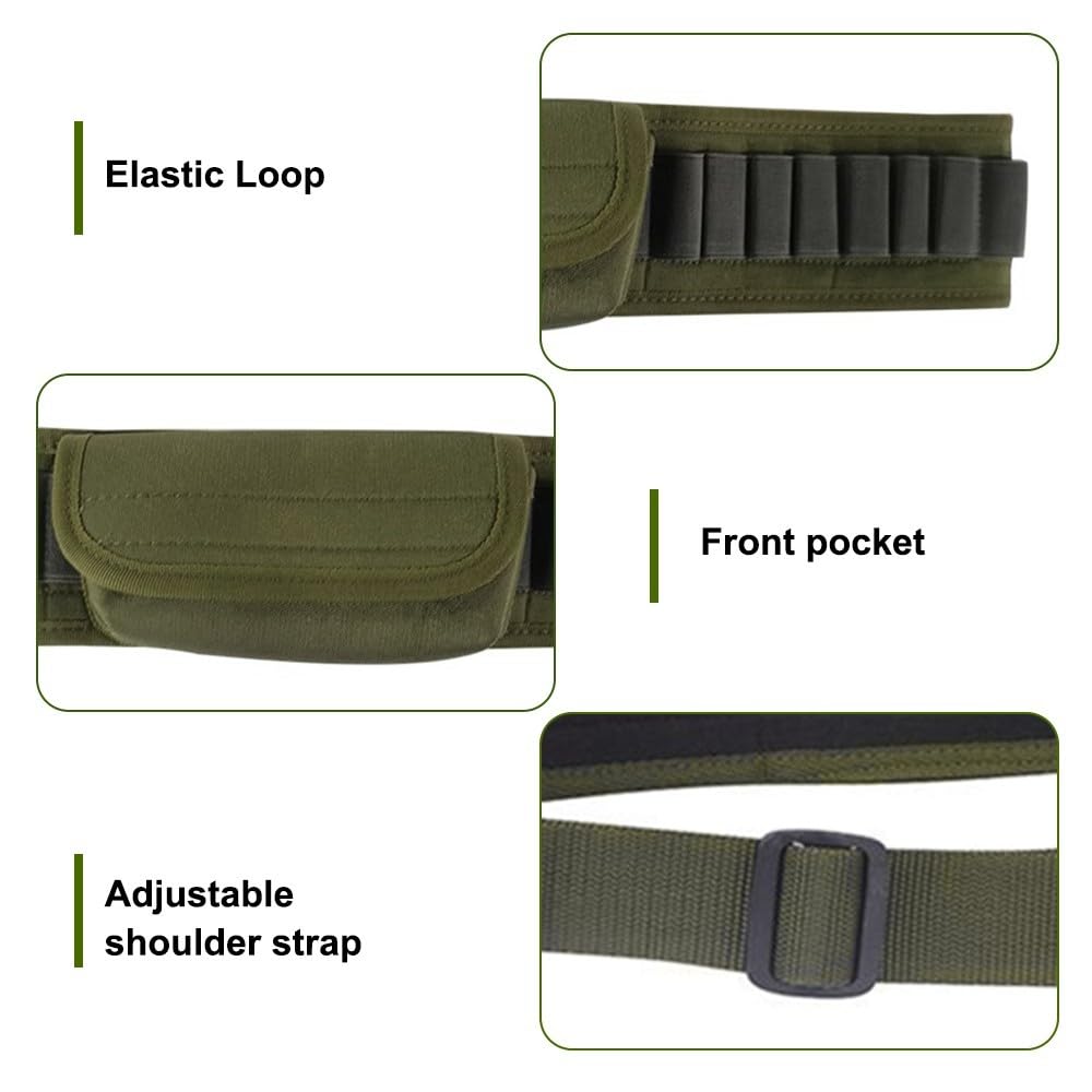 Bronzage type7 - Ceinture de Bandolier tactique de 30 tours, pochette à
