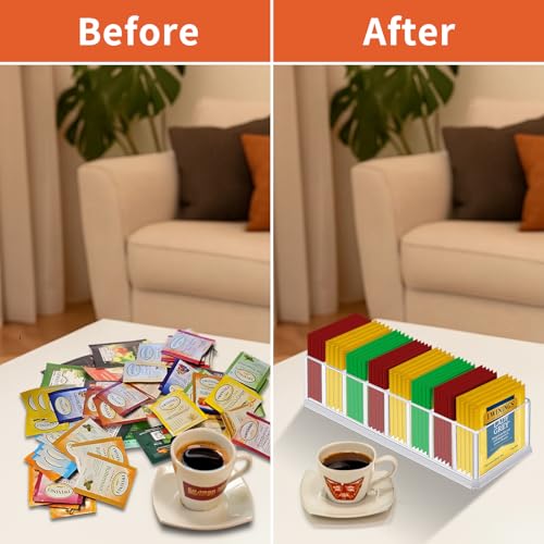ALCYON Tea Bag Organizer Holder