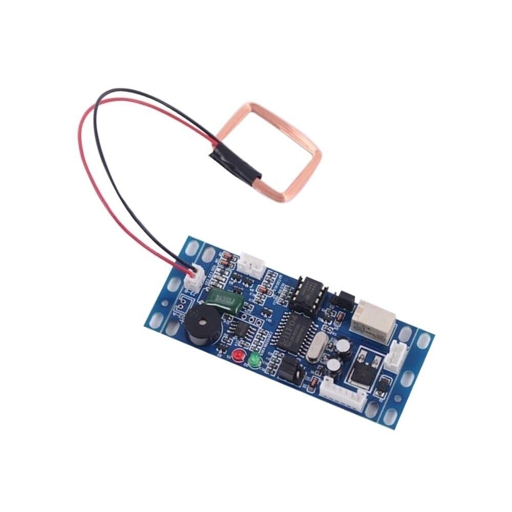3 placas de control de acceso independientes RFID de 125 Khz con antena IR remot