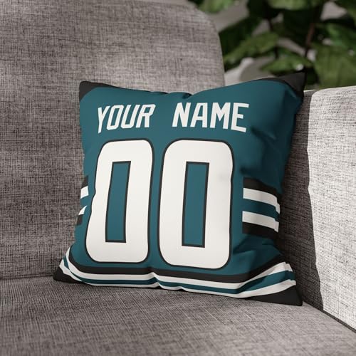 Image of ANTKING Throw Pillow 2 Packs Personalized Custom Any Name Number for Men Women Boy Gifts