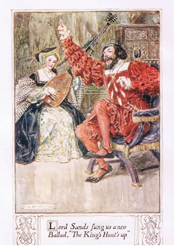 Impresión en lienzo artística de 60x90cm con la obra clásica de Charles Edmund Brock 1