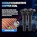 Ignition Coil Pack + Iridium Spark Plugs for 2012-2016 Hyundai Elantra 1.8L L4, 2014-2020 Tucson, 2014-2016 Kia Forte 1.8L, 2012-2019 Soul, 2014-12018 Forte5, UF651, 4 Sets