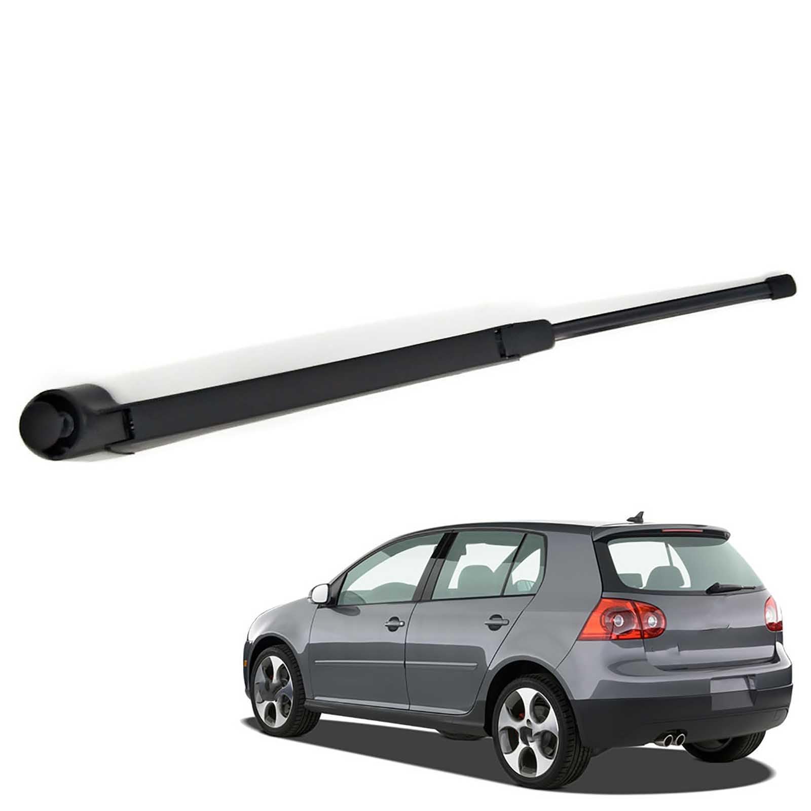 Bras d'essuie-glace arrière et balai pour Skoda Fabia 2008-2011, jeu de lames complet