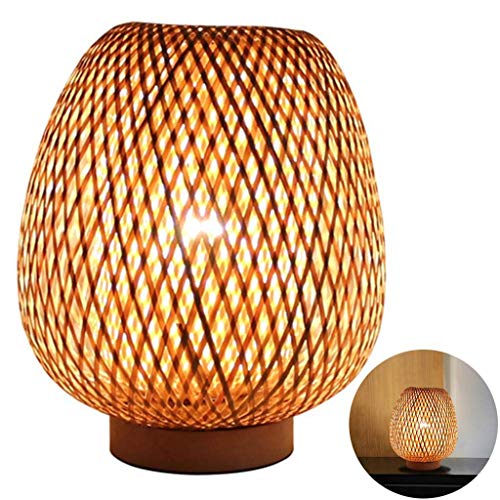 Preisvergleich Produktbild DIAOD Nachttischlampe Elegante Nachttischlampe, Moderne ausgehöhlte Chrom-Metallbasis mit Leinenstoffschirmlampen for Schlafzimmer-Bürogeschenke Schwarz