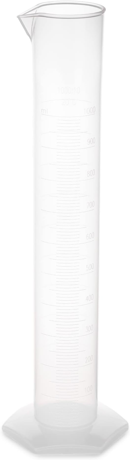 Measuring Cylinders, Polypropylene (PP) - Pack of 3 Pcs. (1000ml)