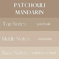 Vista 3 de River Birch Spray de lino y habitación perfumado a pachulí y mandarina Fragancia para el hogar Botella de vidrio ámbar de 4 onzas Aroma