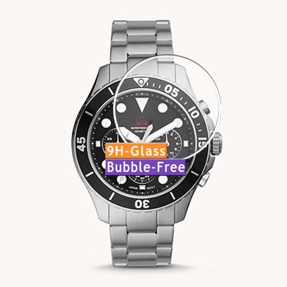 3 Pellicole In Vetro Temperato 9H Per Fossil Sport FTW6059, FTW6027 E Modelli Simili - Protezione Schermo - 3