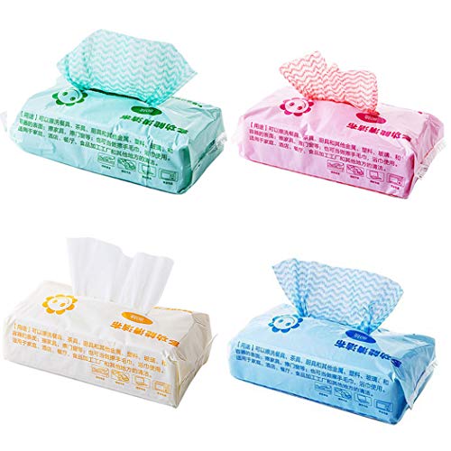 Disposable Dish Towels Cleaning Dishcloth Reusable Washing Cloths Absorbent Wipes Dusting Cloths