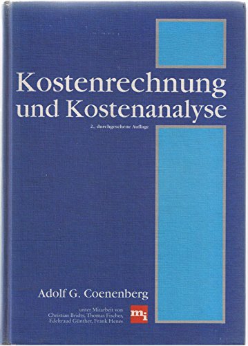 Kostenrechnung und Kostenanalyse