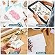70 Blatt Weißes Kartonpapier A4-200gsm/75lb Doppelseitiges Schweres Karton Papier für Drucker, Kartenherstellung, Basteln, Scrapbooking PAC05WHA470