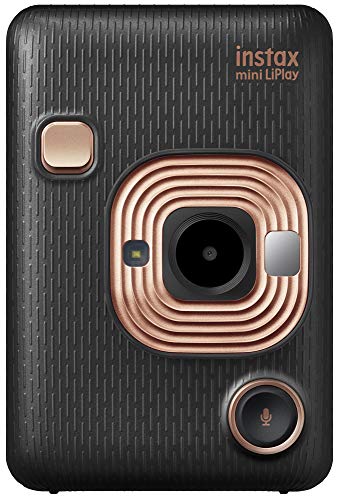 Fujifilm Instax Mini Liplay Hybrid Instant Camera - Elegant Black #TOP1