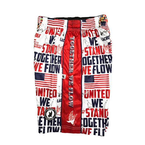 Flow Society United We Flow Attack Boys Shorts - LAX - Athletic - Basketball - Baseball - Hockey - Football - Lacrosse3